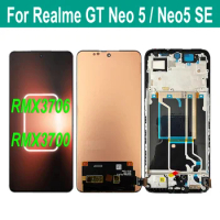 AMOLED For Realme GT Neo 5 Neo5 SE RMX3700 RMX3706 LCD Display Touch Screen Digitizer Assembly For Realme GT Neo 5SE LCD