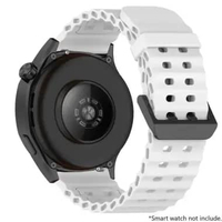 STRAP BAND TALI JAM OCEAN DUAL TONE Compatible Untuk SUUNTO 9 Baro 7 SPARTAN SPORT wrist D5 24mm WHI