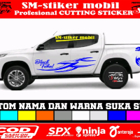 stiker mobil hilux hilux rangga triton strada navara stiker tribal