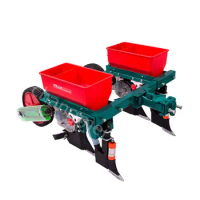 2 row mini corn seeds planting machinery seeder matched with hand tractor for corn planting