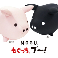 日本製 靠枕【MOGU】俏皮小豬抱枕 靠枕(2色) (全新現貨)