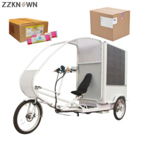 New Arrival Adult Electric Tricycles with Big Box Mobile Cargo Tricycle Car 3 Wheels Vehicle Bike Bicycle Luggage Carts for Sale