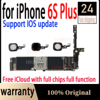 Clean iCloud Logic Board for iPhone 6S Plus 5.5inch Full Chips Motherboard with iOS System Support 4G LTE GSM WCDMA