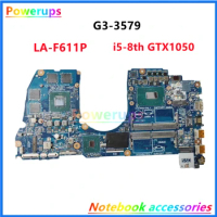 New Original Laptop/Notebook Main Motherboard For Dell G3-3579 I5-8300H i7-8750H GTX1050Ti 4GB CAL53 LA-F611P 0H5G44 0M5H57