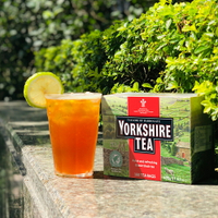 英國泰勒茶Taylors約克夏茶紅牌Yorkshire紅茶包40包/盒, 125公克