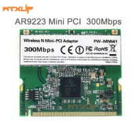 Atheros AR9223 300Mbps Mini PCI Wireless N WiFi Adapter Mini-PCI WLAN Card for Acer Asus Dell Toshiba CARD