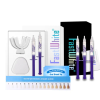 【FastWhite 齒速白】FastWhite齒速白 3步驟牙齒亮白系統(1組+3支補充包 F4100 非牙齒美白貼片美白筆)