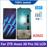 6.67" Original Amoled For ZTE Axon 30 Pro 5G LCD A2022 Display Screen Touch Digitizer Panel Assembly Replacement