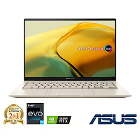 ASUS UX3404VC 14.5吋2.8K筆電 (i9-13900H/RTX3050/32G/1TB/EVO/ZenBook 14X OLED/暖砂金)