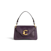 กระเป๋าถือ รุ่น C-ME สี PRUNE/PRUNE