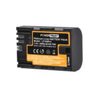 LP-E6 LP-E6N Battery with Built-in USB Charging Input for Canon EOS 5d3 5d4 R5 R6 60D 90D 80D 70D 7D2 6D 6D2 SLR Digital Camera