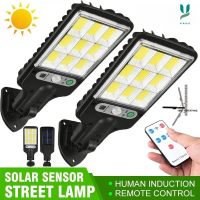 【Wag】ไฟถนน โคมไฟถนน Solar LED ไฟตกแต่ง ไฟเซ็นเซอร์ solar cell ไฟโซล่าเซลล์ พลังงานแสงอาทิตย์Solar St