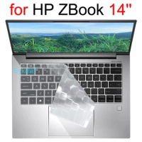 Keyboard Cover for HP ZBook Firefly 14 G11 G10 G9 G8 G7 X360 G5 14U G6 G5 X2 G4 Silicone Protector Skin Case Accessory