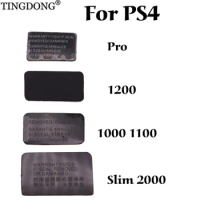 8PCS For PS4 Pro Slim 10XX 11XX 12XX 20XX Console Housing Shell Sticker Lable Seals For PS4 2000 1000 1100 Warranty Sticker Seal