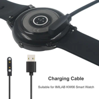 USB Charging Cable For Xiaomi IMILAB KW66 Smart Watch Haylou Solar RT LS05/Ticwatch GTX CXB01/YAMAY SW022 W26 Magnetic Charger