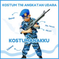 [KOSTUMANAKIMUT] KOSTUM ANAK LORENG TNI AU-BAJU TNI ANAK ANGKATAN UDARA-SERAGAM PDL TNI LORENG ANGKA