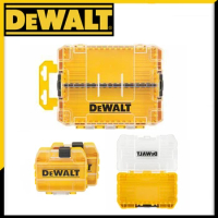 DEWALT Drill Bits Accessories Storage Case Screw Nut Drills Transparent Tool Box Small Medium Large Size High Hardness Tools Box