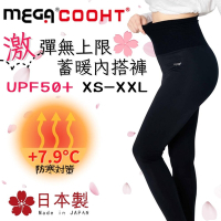 MEGA COOHT日本製 激彈無上限 續暖內搭褲 H-F802 瑜珈褲 保暖褲 中大尺碼