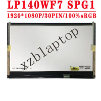 14.0"1920X1080 IPS 30Pins 100% sRGB 300 cd/m² LCD Screen LP140WF7-SPG1 LP140WF7 SP G1 For LG Gram 14Z980 14Z990 laptop Screen