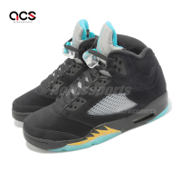 Nike Air Jordan 5 Retro Aqua 黑 藍 黃 喬丹 反光 CP3 男鞋 DD0587-047