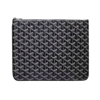 Goyard Senat MM Flat Pouch Navy Blue Blue