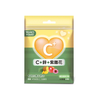 【悠活原力】悠活維生素C+鋅+紫錐花口含錠 鳳梨蘋果口味(28錠/包)