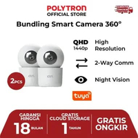 CTRL Smart IP Camera 4MP Indoor PTZ 360 CCTV WiFi Garansi 18 Bulan SC INZ41 2x SC INZ41