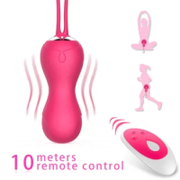 Wearable Panties Vibrating Eggs Vagina Tighten Massage Exercise Kegel Ball Vaginal Ball Vibrator Masturbation Sex Toys For Women
