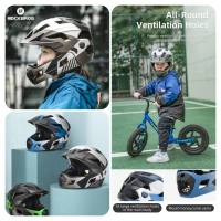 Helm Sepeda Anak Rockbros TS-61 Original Helem Gowes Fullface Outdoor