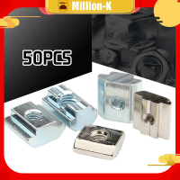 50Pcs T Sliding Nut M5 Untuk Aluminium Profile