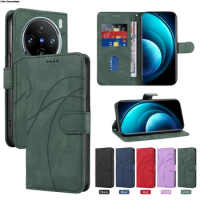 X 100 X100Pro V2324A Wallet Flip Case For Vivo X100 Pro Cover Luxury Leather Card Slots Magnetic funda lanyard Phone shell Coque