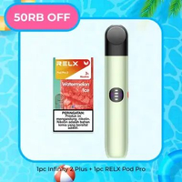Special Bundle RELX Infinity 2 Plus Device - Misty Leaf Watermelon Ice