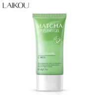 LAIKOU Matcha Exfoliating Exfoliate Peeling Gel Facial Scrub Moisturise Brightening Nourishing Repair Scrubs Face Cream SkinCare