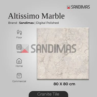 Granite Tiles Altissimo Marble Polish 80x80 D'Eurogress Sandimas