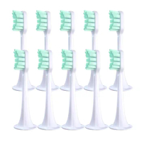 4/10Pcs/Set For Xiaomi Mijia T300/T500 Replacement Brush Heads Electric Toothbrush Heads Protect Soft DuPont Nozzles Bristle