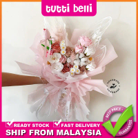Soap Rose Flower Butterfly Bouquet Gift for Her Special Birthday Anniversary Valentine's Day Surpris