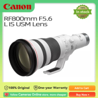 Canon RF800mm F5.6 L IS USM Lens 800mm Super-telephoto Fixed Focal Length Lens Expands the EOS R System(used)