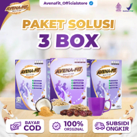 Avenafit [Paket 3 Box] Sereal Oat Untuk Sarapan Sehat dan bantu jaga kolesterol | BPOM  & Halal MUI 
