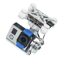 3 Axis Brushless Gimbal Camera Mount &amp; 32bit Storm32 Controller Broad For Gopro3 Gopro4 SJ4000 Xiaoyi Camera DIY FPV