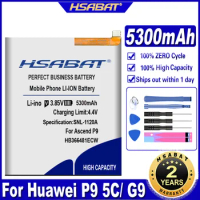 5300mAh HB366481ECW Battery for Huawei P9 G9/P9 P10 p20 Nova lite(Honor 8 5C 7C 7A 9i GT3/8 9 Lite/6c pro/v9 play)Y6 II/Nova 3E