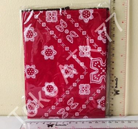 Slayer Sapu Tangan Besar Kain Masker Penutup Batik Merah READY STOCK