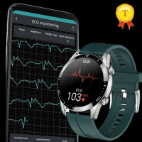 2021 Fashion ECG+PPG Smartwatch Men Waterproof Bluetooth Call accurate Blood Pressure Wristband smart Bracelet Fitness watch