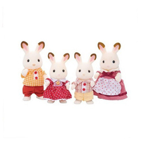 【Fun心玩】EP14500 麗嬰 日本 EPOCH 森林家族 可可兔家庭組 玩具 玩偶 扮家家酒 聖誕 生日 禮物