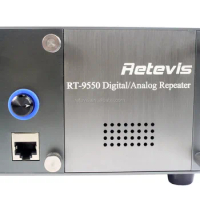 55W UHF Digital/Analog DMR Radio Repeater TDMA 2 Time Slots IP Connect Cross-City Communication IP networking for Two way Radio