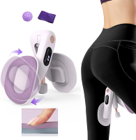 Thigh Master Hip Trainer VANiGO Kegel Exerciser for Pelvic Floor Muscle Inner Thigh Exerciser with R