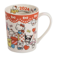 小禮堂 Sanrio 三麗鷗 2024 Hello Kitty 50週年紀念 馬克杯