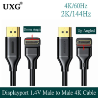 DisplayPort Cable DP 1.4 to DP Cable 4K 144Hz 165Hz Display Port Adapter For Video PC Laptop TV DP 1.2 Display Port 1m Cable