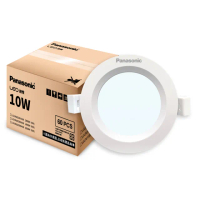 【Panasonic 國際牌】60入組 10W崁燈 崁孔9.5cm LED嵌燈 全電壓 一年保固(白光/自然光/黃光)