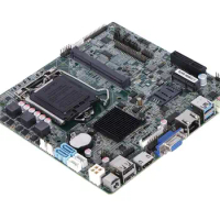 AC6H81-HLE6C Mini-ITX Mainboard For 4th Intel Core i3 i5 i7 CPU H81 Embedded Motherboard Ivybridge with 6*COM 1*LAN LVDS DC12V