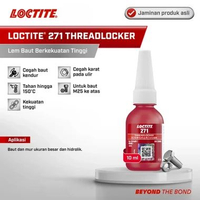 Henkel LOCTITE 271 THREADLOCKER Lem Baut 10 ml